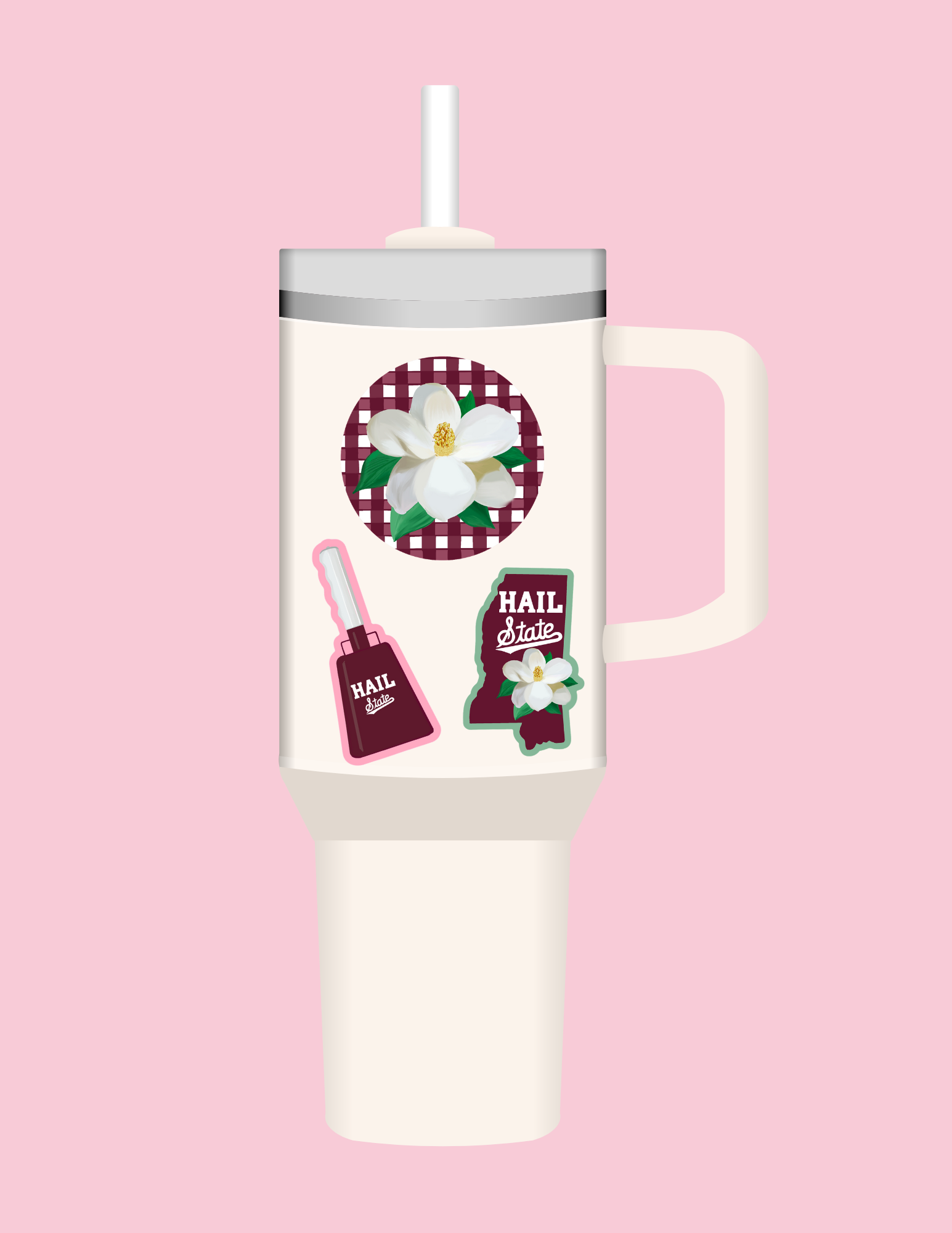 MSU Magnolia Vinyl Sticker