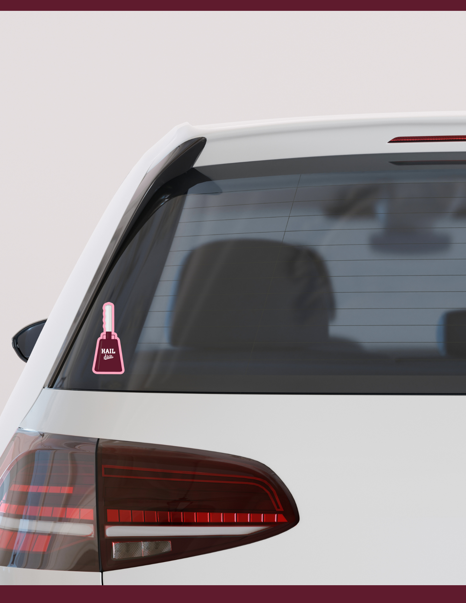 MSU Cowbell Vinyl Sticker