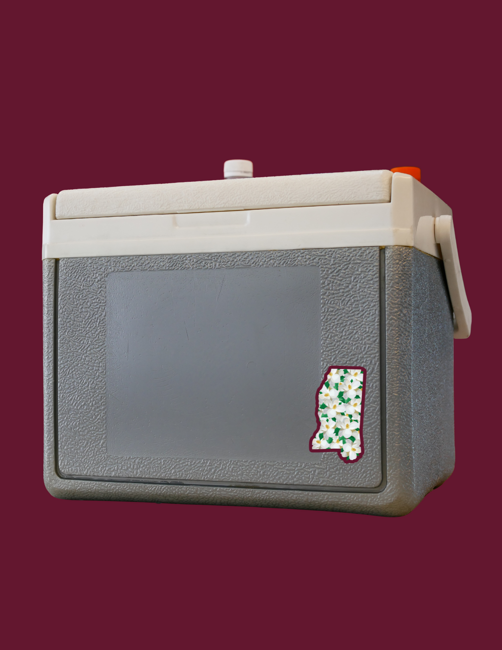 MSU Mississippi State Magnolia Vinyl Sticker