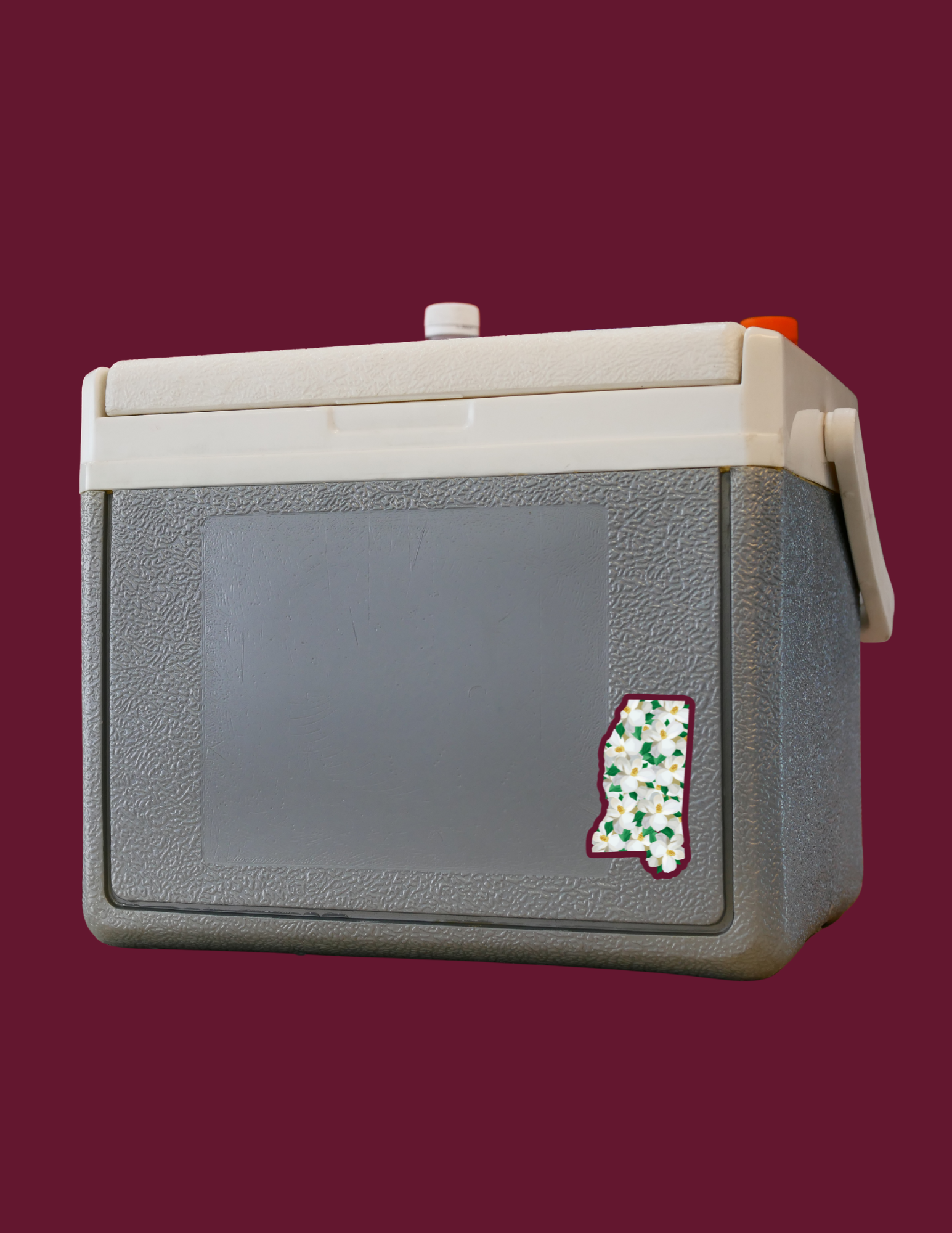 MSU Mississippi State Magnolia Vinyl Sticker