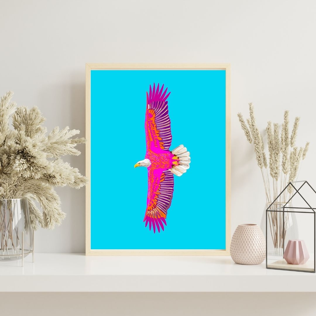 Auburn Eagle Art Print
