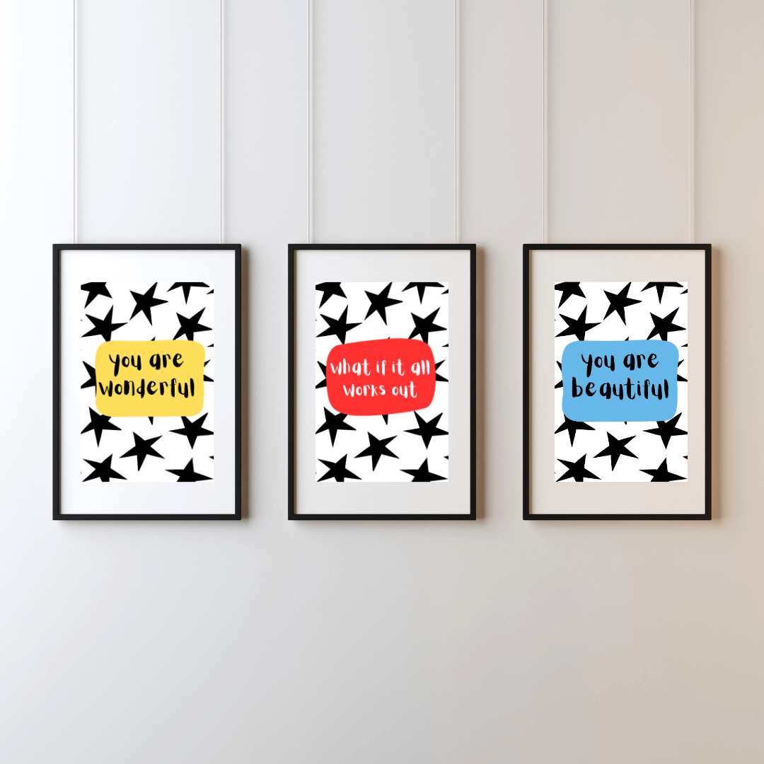 Stars "What if it All Works Out" Art Print