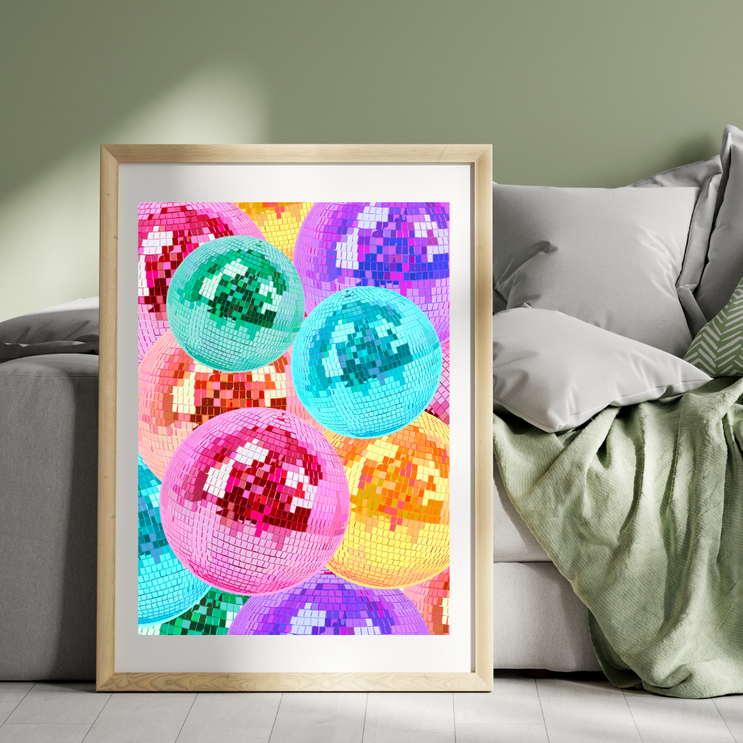 Disco Party Art Print