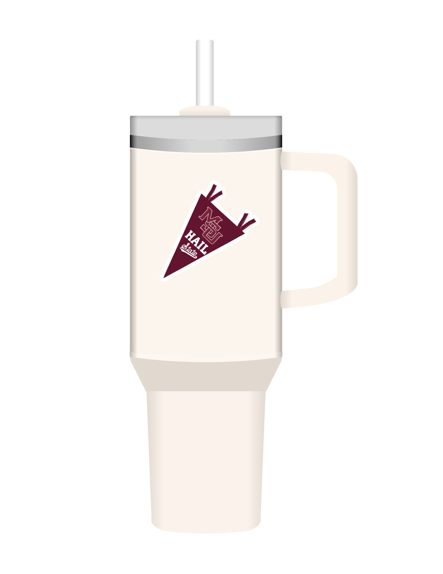 MSU Hail State Banner Vinyl Sticker