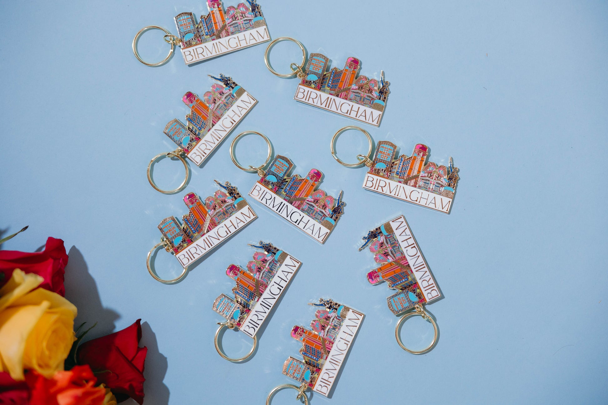Birmingham Icons Keychain