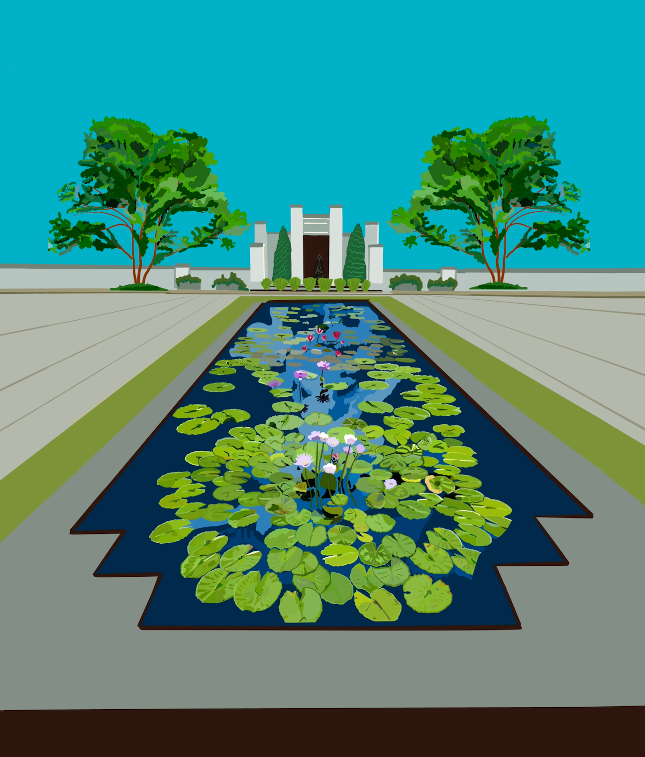Birmingham Botanical Gardens Art Print