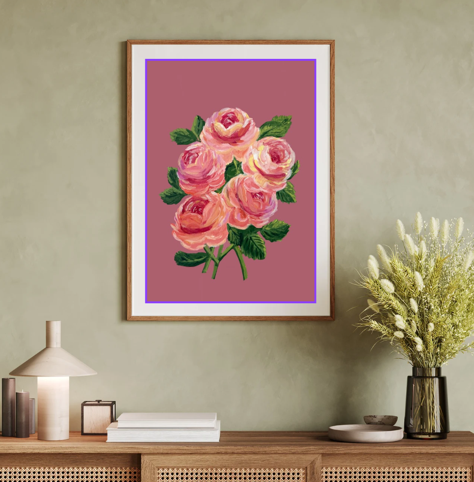 Rosy Reverie Art Print