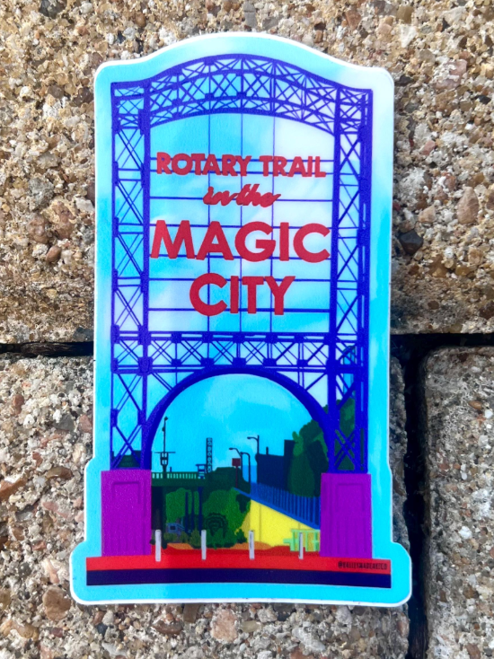 Magic City Birmingham Vinyl Sticker