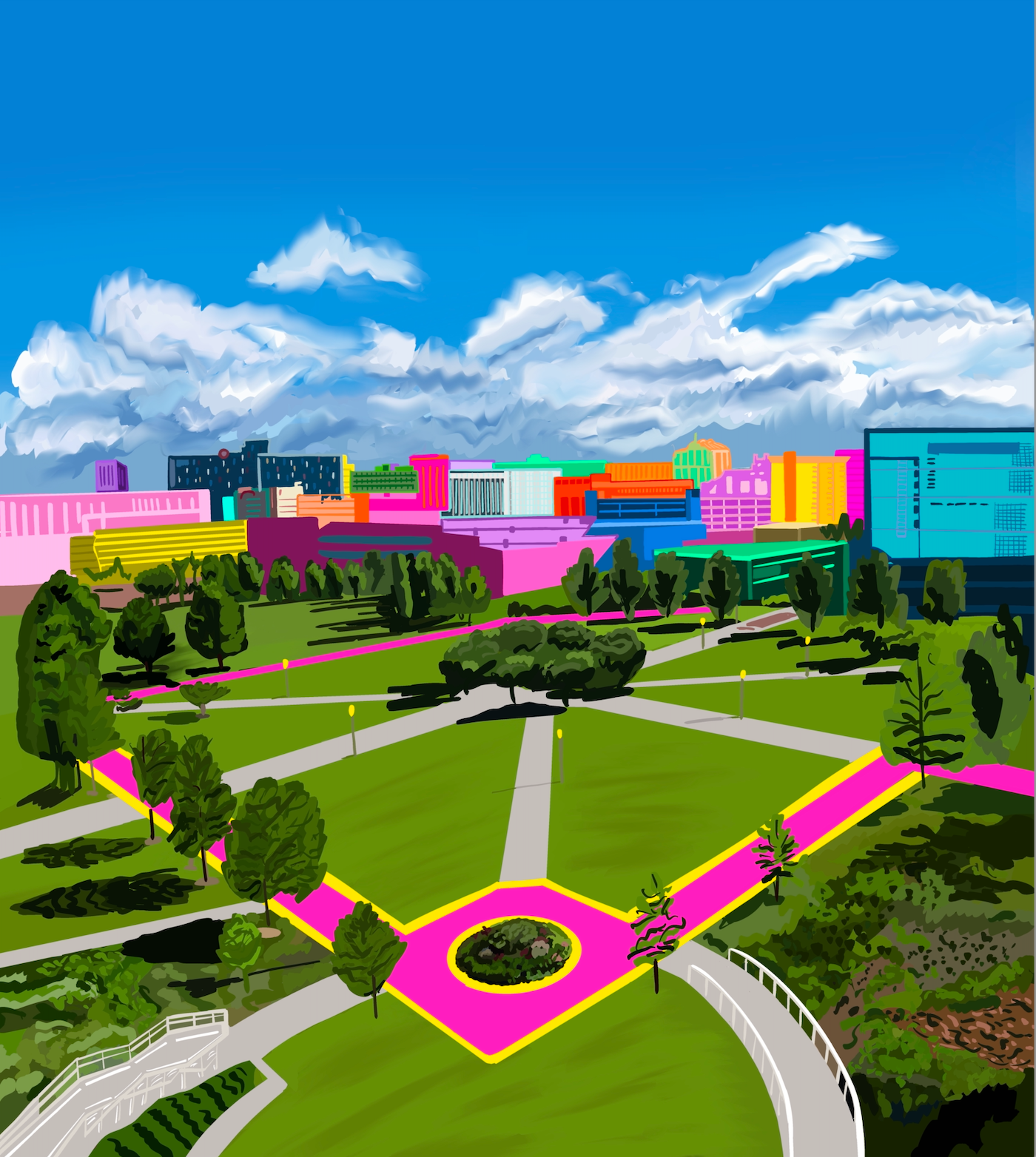 UAB Art Print