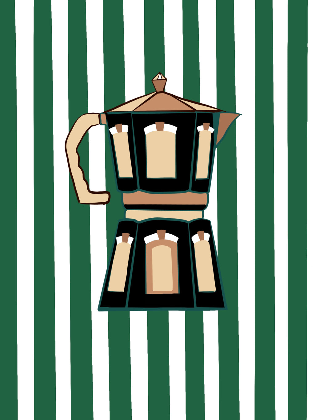 Coffee Club Art Print Espresso