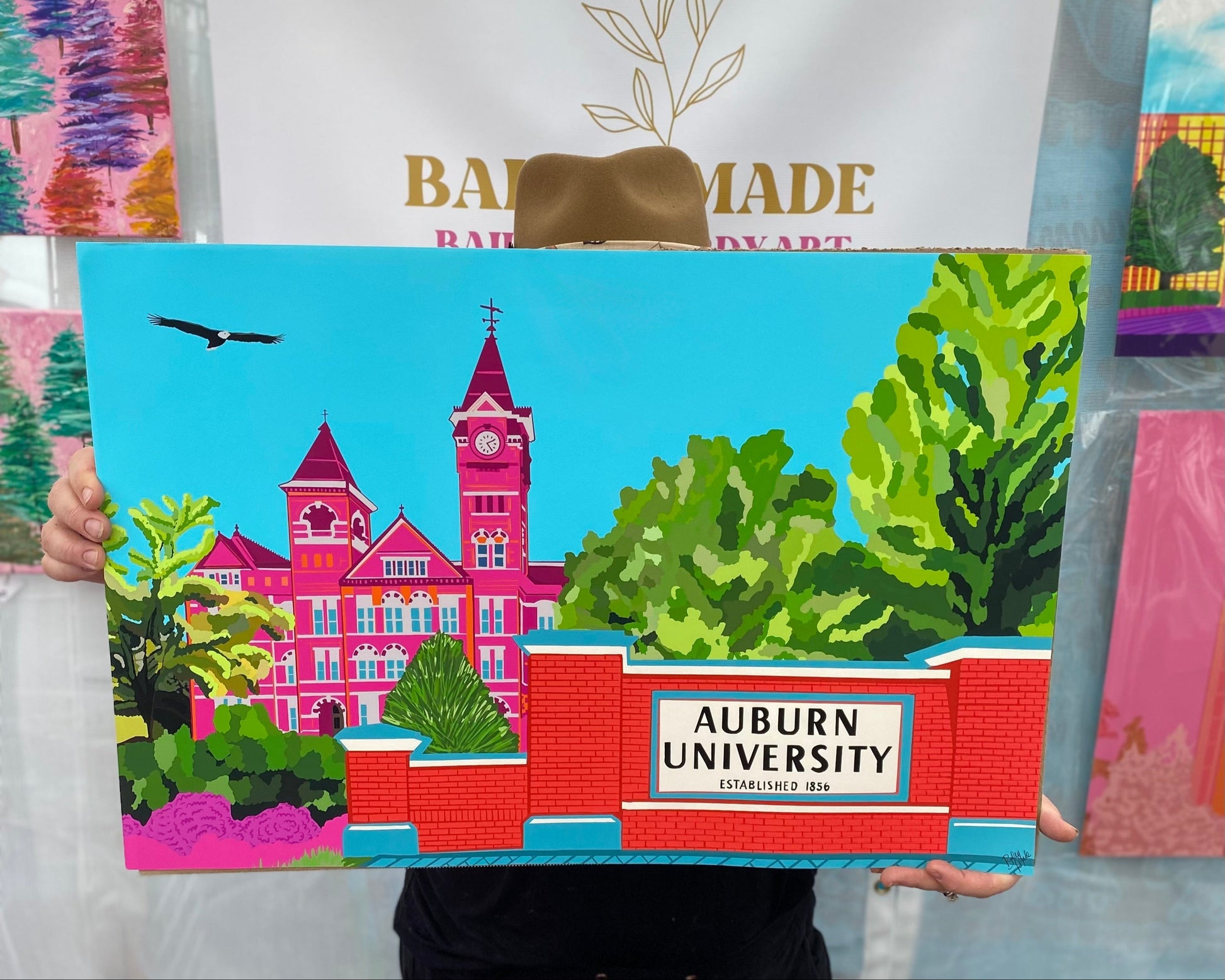 Auburn University Samford Hall Art Print- Officially Liscensed with CLC