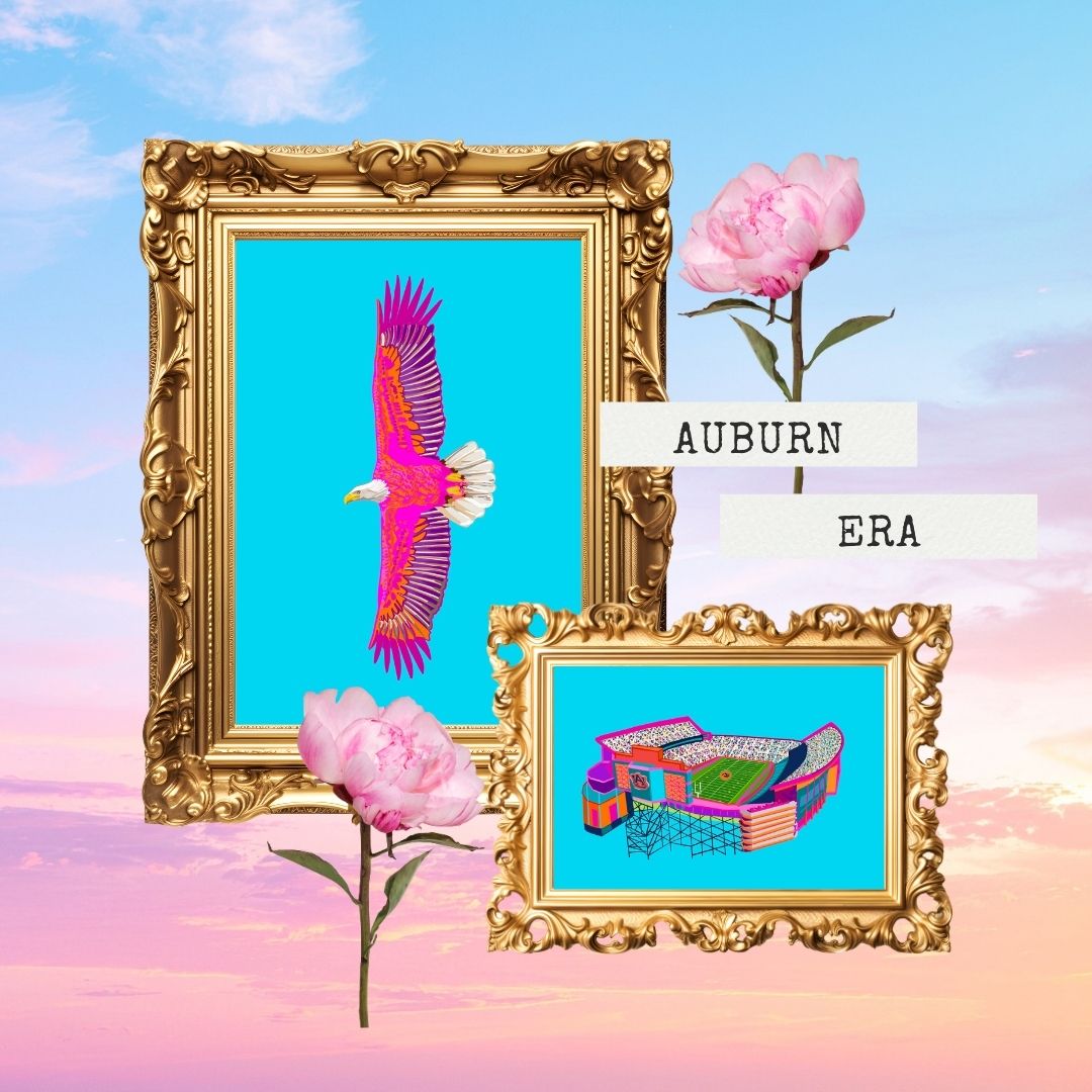 Auburn Eagle Art Print