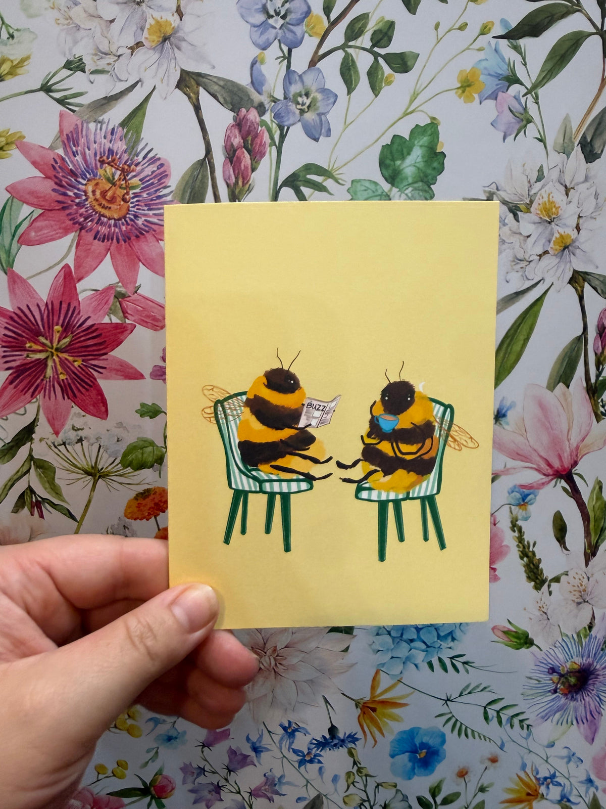 Bailey Made Art Co Bee Notecard Variety Pack: Set of 6 6 card pack Art