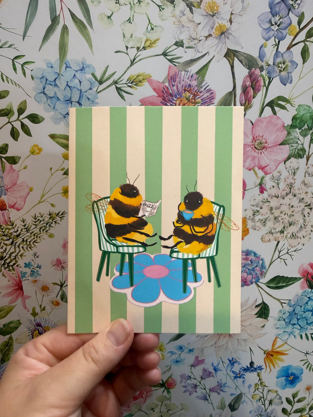 Bailey Made Art Co Bee Notecard Variety Pack: Set of 6 6 card pack Art