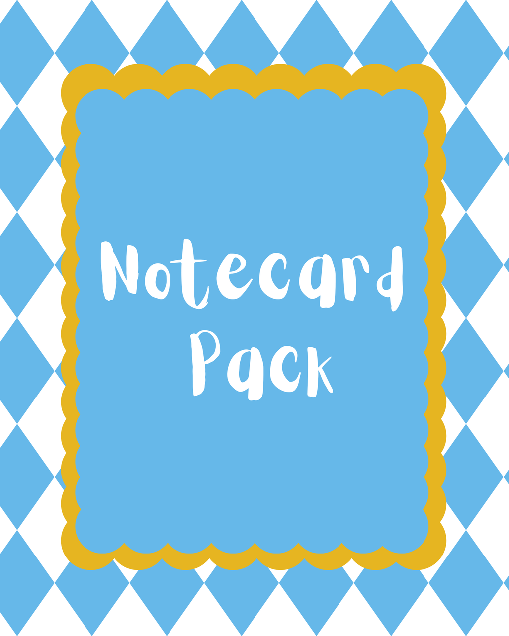 Bailey Made Art Co Notecard Variety Set 6 Pack- $20 6 card pack Art