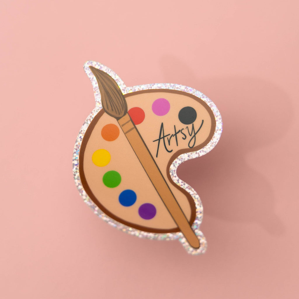 Bailey Made Art Co Artsy Sparkly Vinyl Sticker Sticker