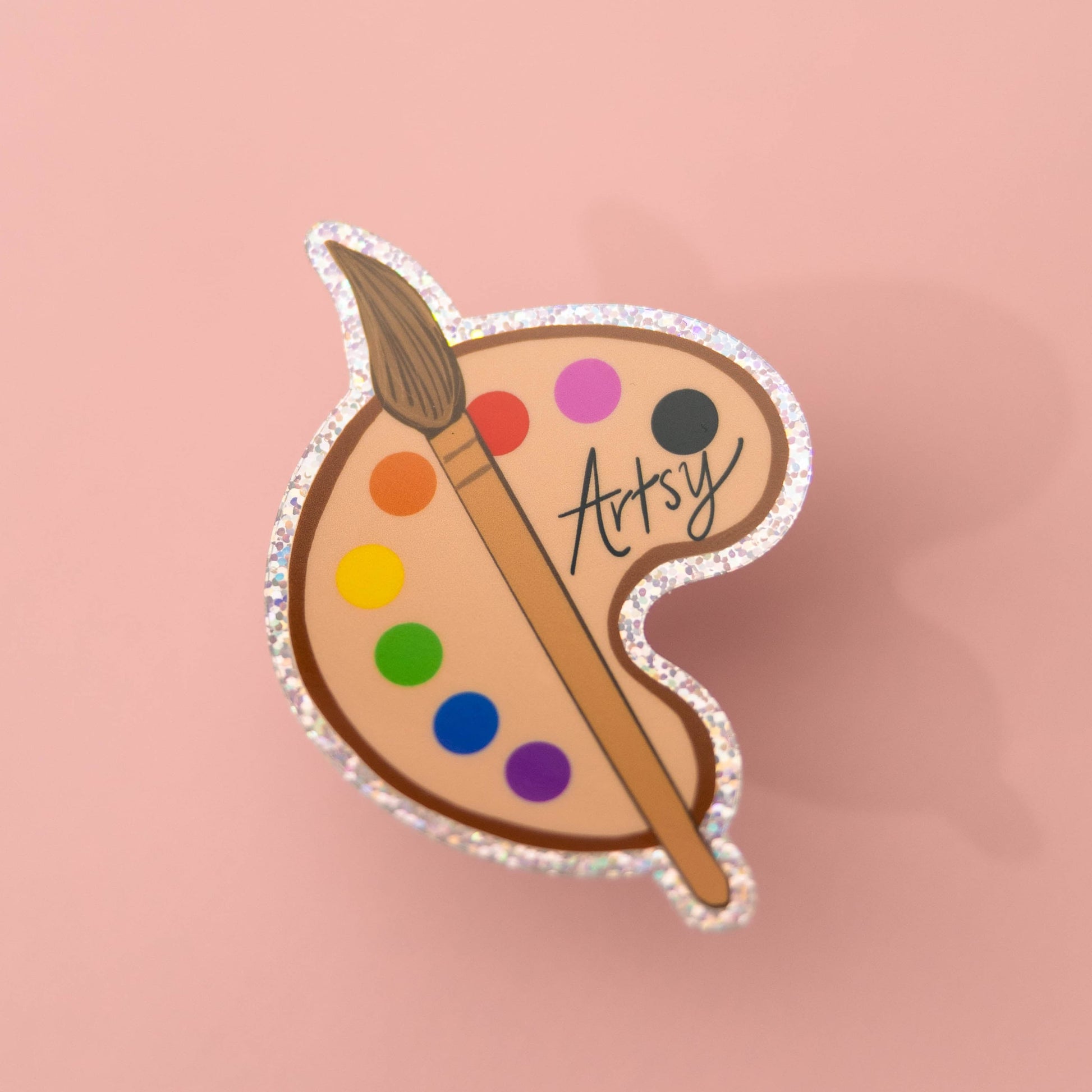 Bailey Made Art Co Artsy Sparkly Vinyl Sticker Sticker