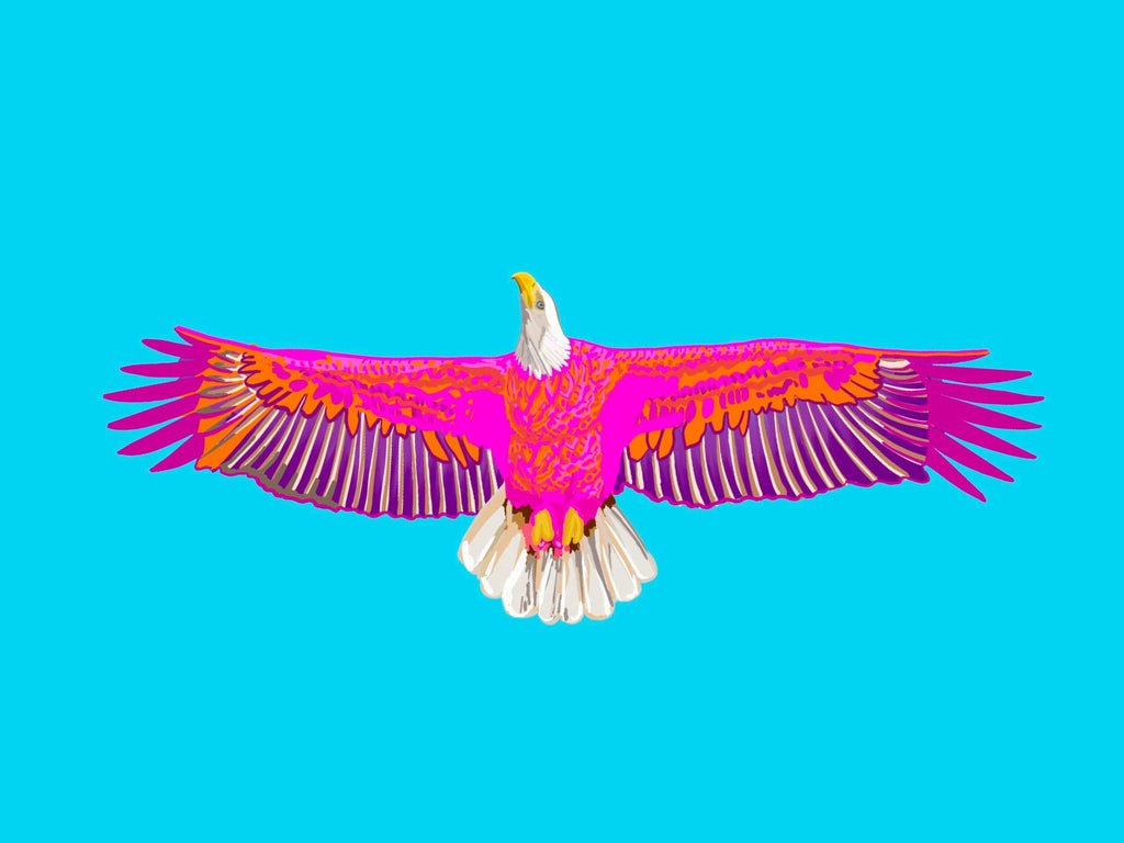 Bailey Made Art Co Auburn Eagle Art Print Art