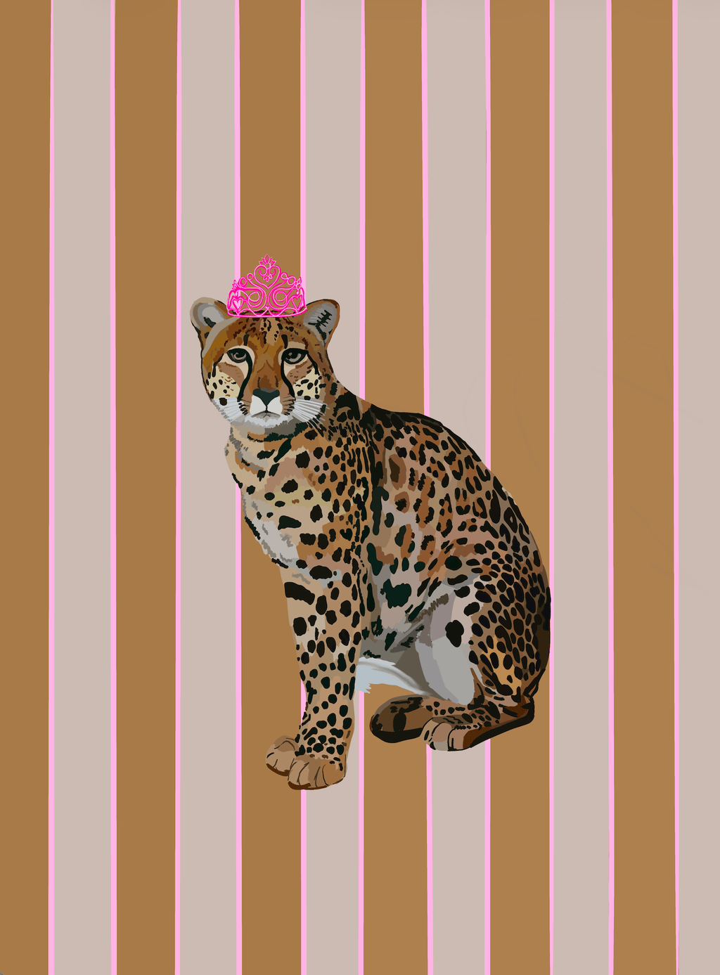 Bailey Made Art Co Cheetahliscious Art Print Art