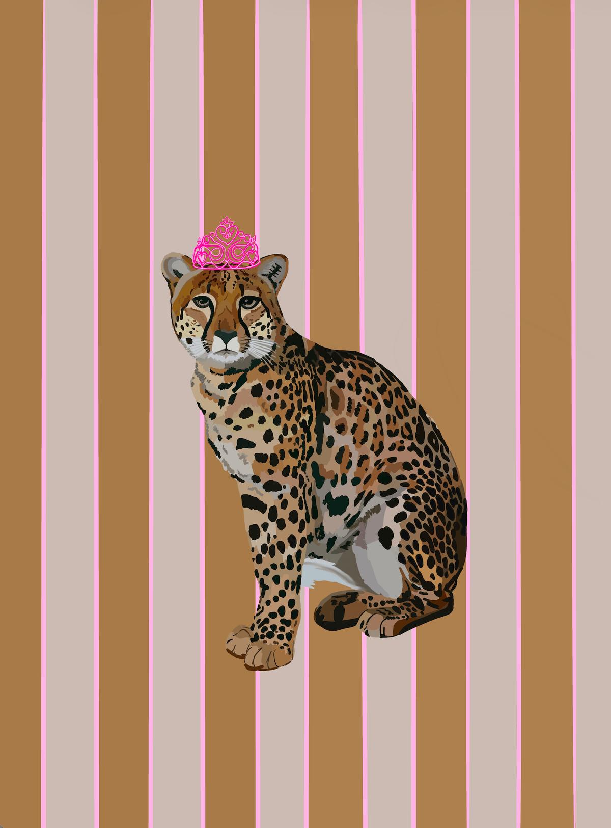 Bailey Made Art Co Cheetahliscious Art Print Art