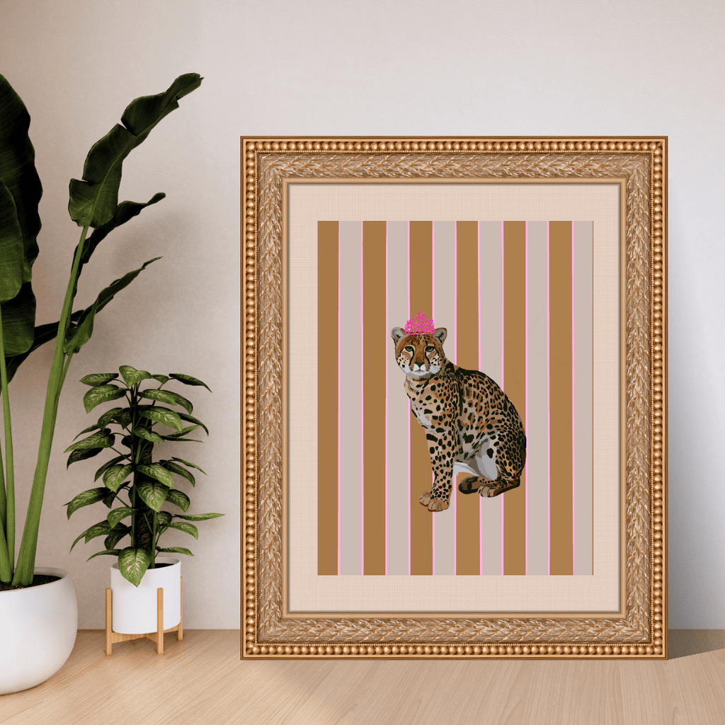 Bailey Made Art Co Cheetahliscious Art Print Art