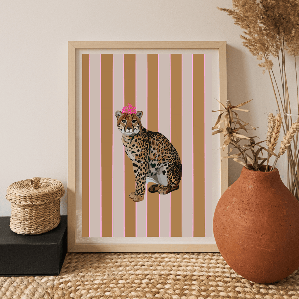 Bailey Made Art Co Cheetahliscious Art Print Art