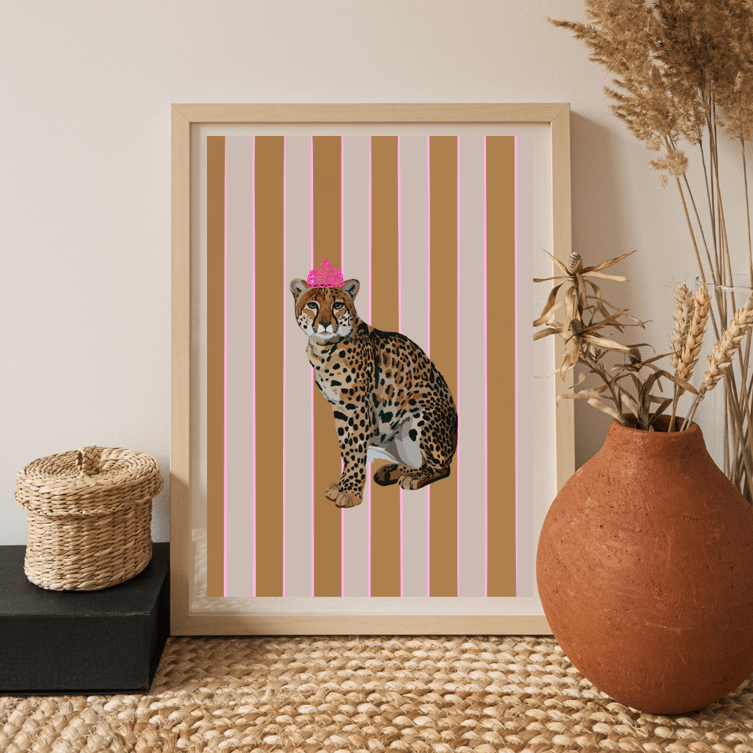 Bailey Made Art Co Cheetahliscious Art Print Art
