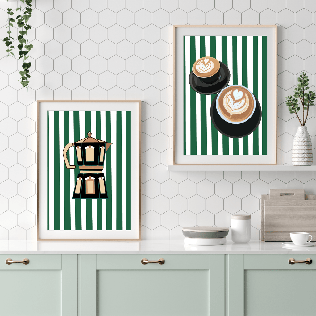 Bailey Made Art Co Coffee Club Art Print Art