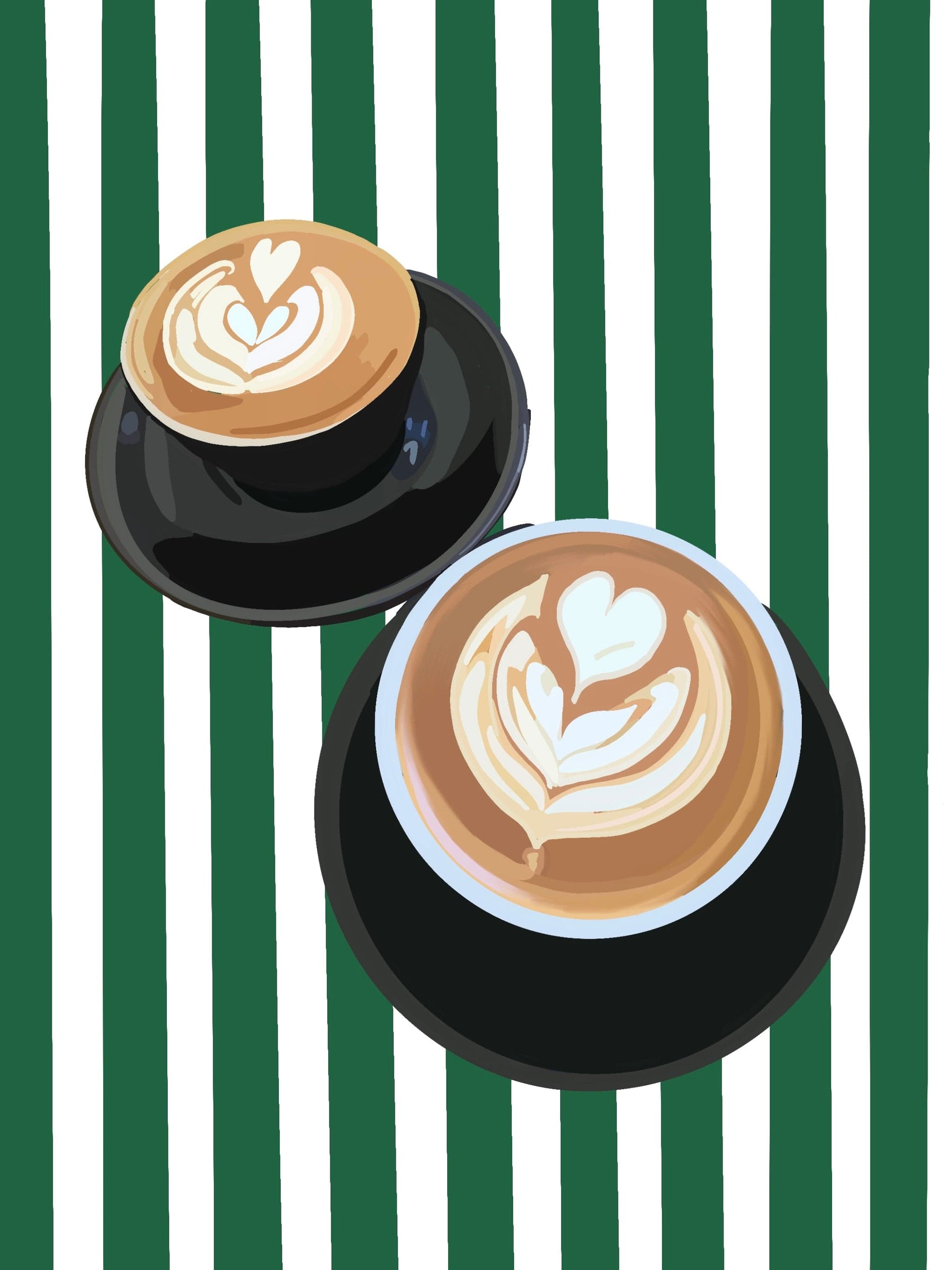 Bailey Made Art Co Coffee Club Art Print Art
