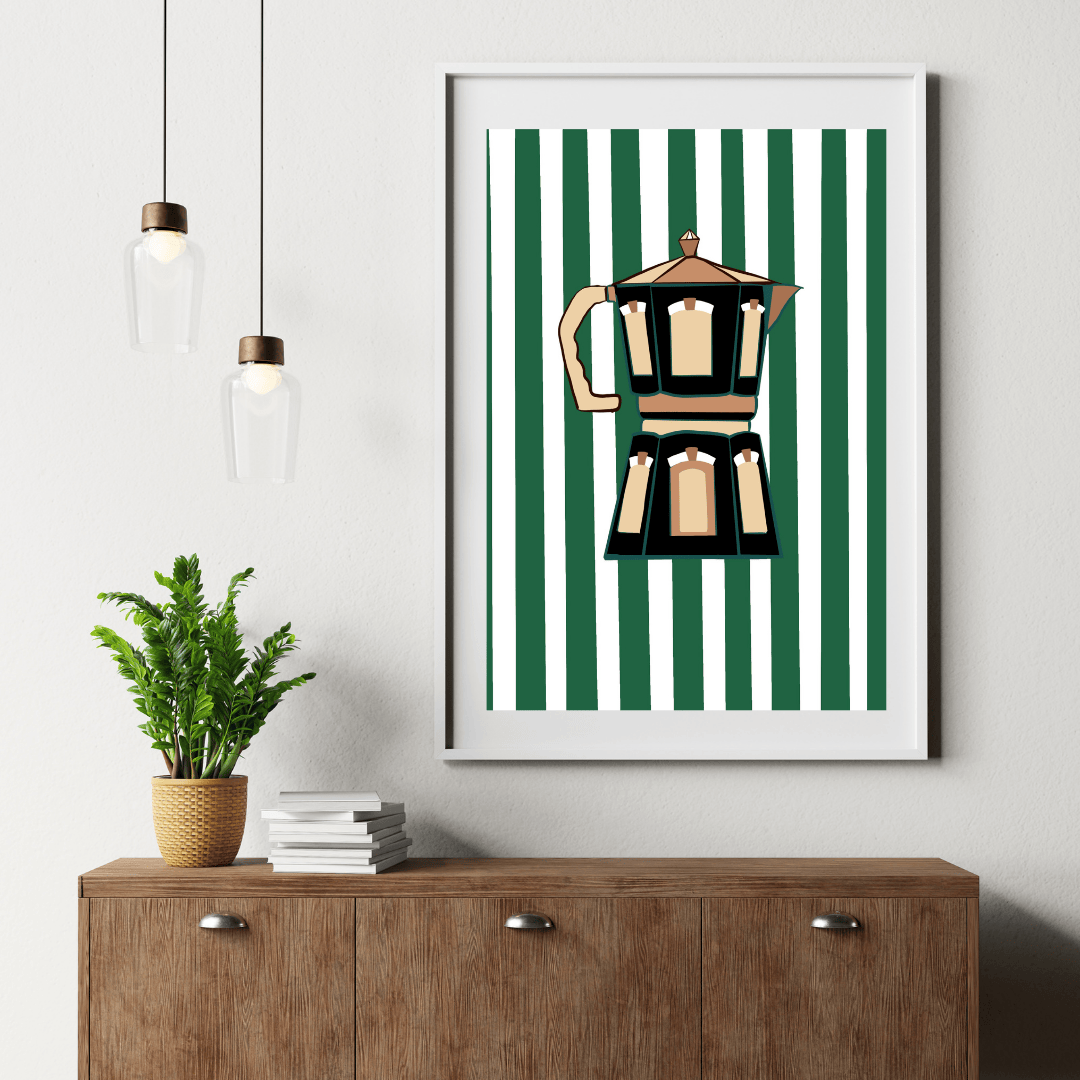 Bailey Made Art Co Coffee Club Art Print Espresso Art