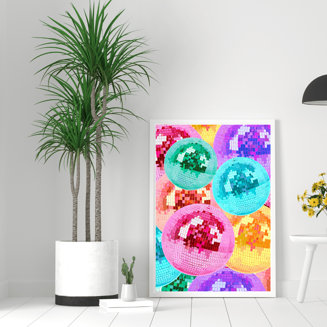 Bailey Made Art Co Disco Party Art Print Art