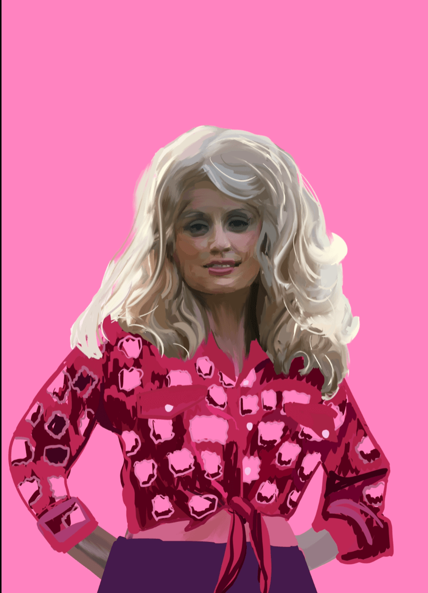 Bailey Made Art Co Dolly Parton Art Print Art