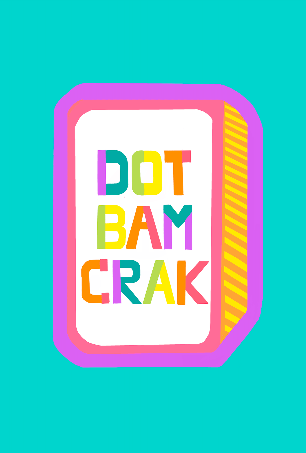 Bailey Made Art Co Dot Bam Crak Mahjong Art Print Art