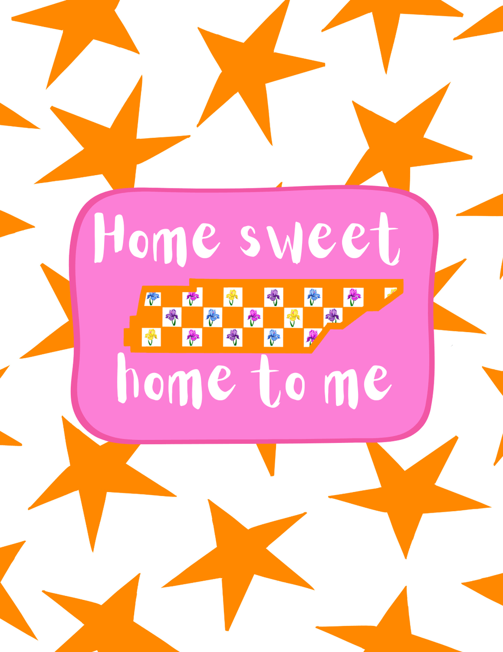 Bailey Made Art Co Home Sweet Home TN Art Print Art