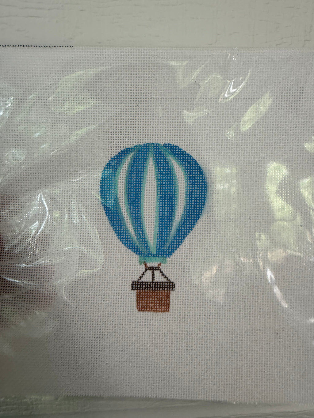 Bailey Made Art Co Hot Air Balloon- Needlepoint Canvas needlepoint