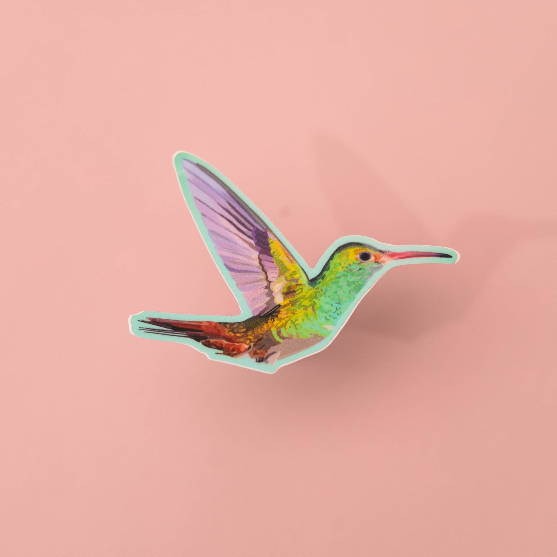 Bailey Made Art Co Hummingbird Vinyl Sticker Sticker