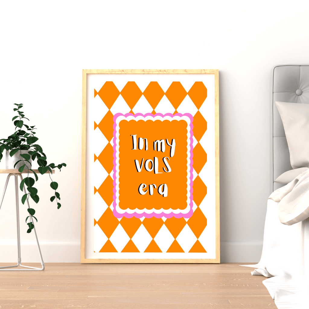Bailey Made Art Co In My Vols Era Art Print Art