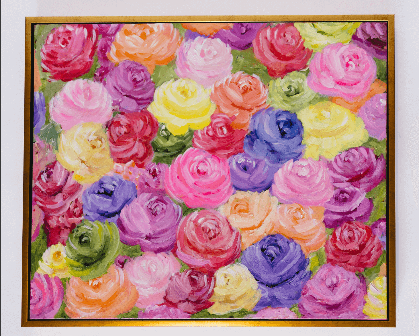 Bailey Made Art Co Khladeiscope of Roses Art Print Art