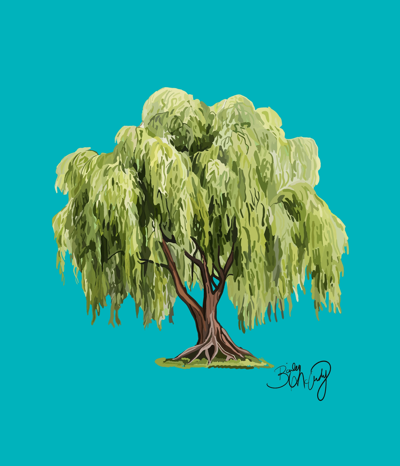 Bailey Made Art Co Legacy Tree Art Print Art