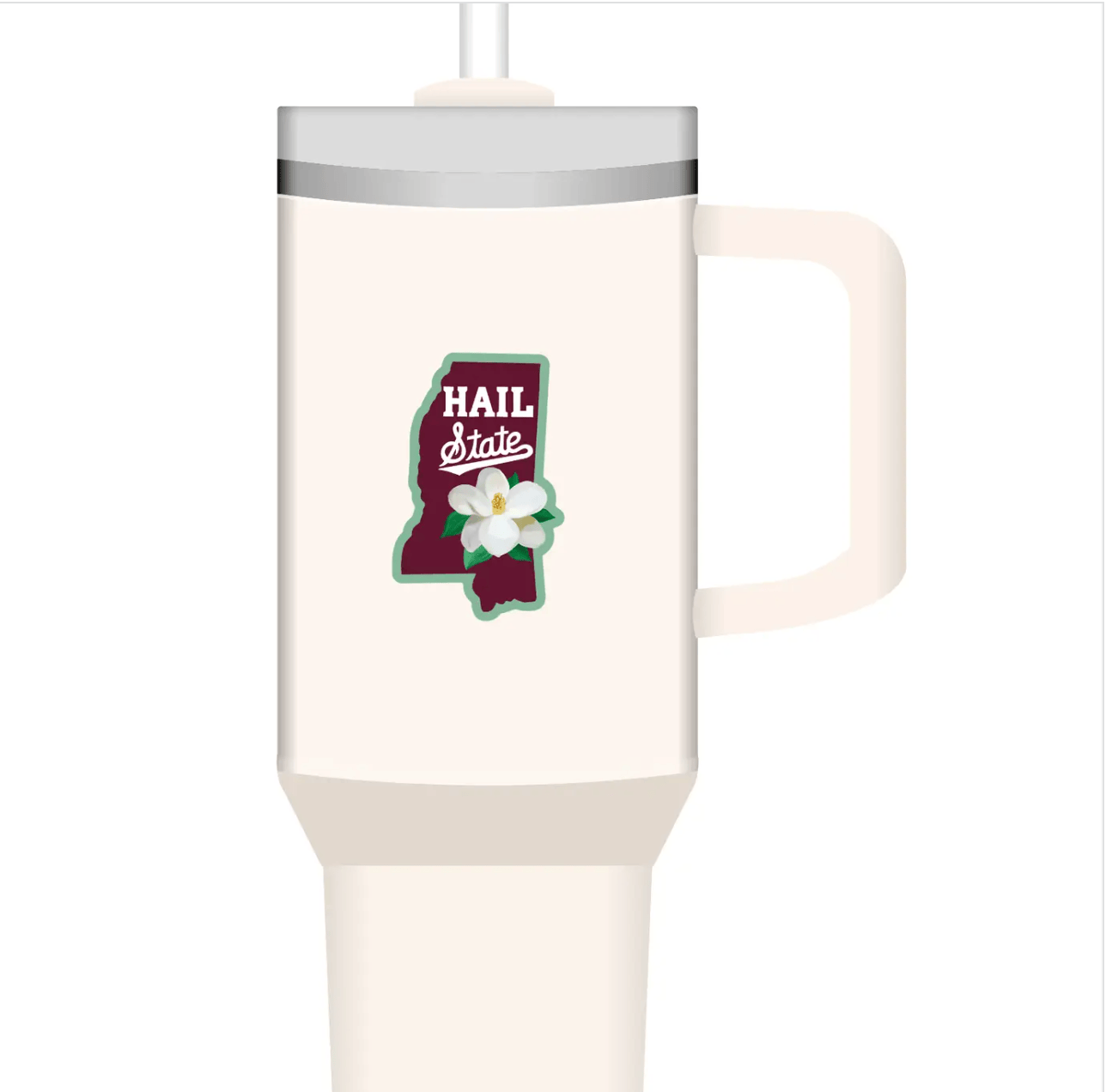 Bailey Made Art Co MSU Hail State Vinyl Sticker Sticker