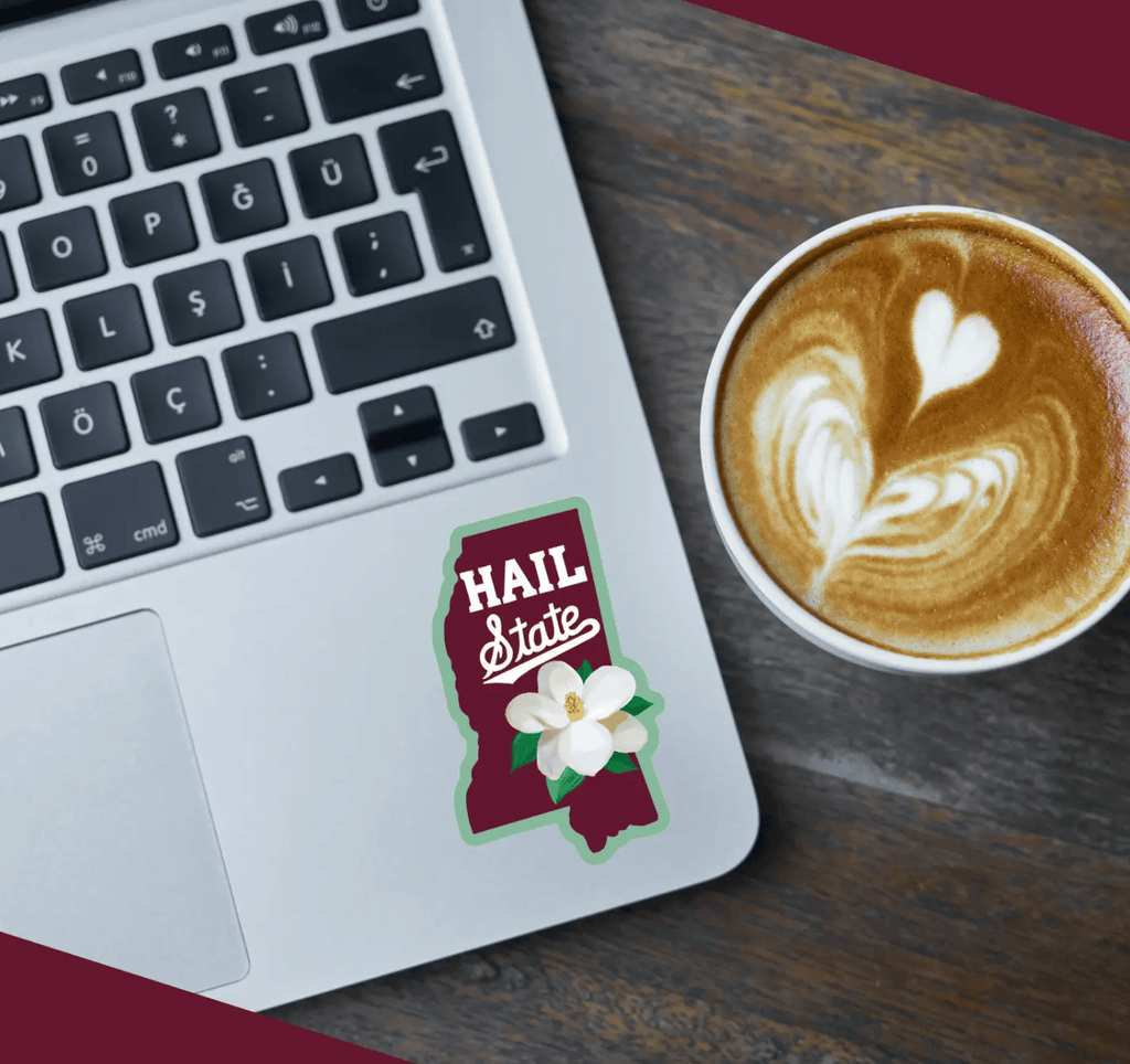 Bailey Made Art Co MSU Hail State Vinyl Sticker Sticker