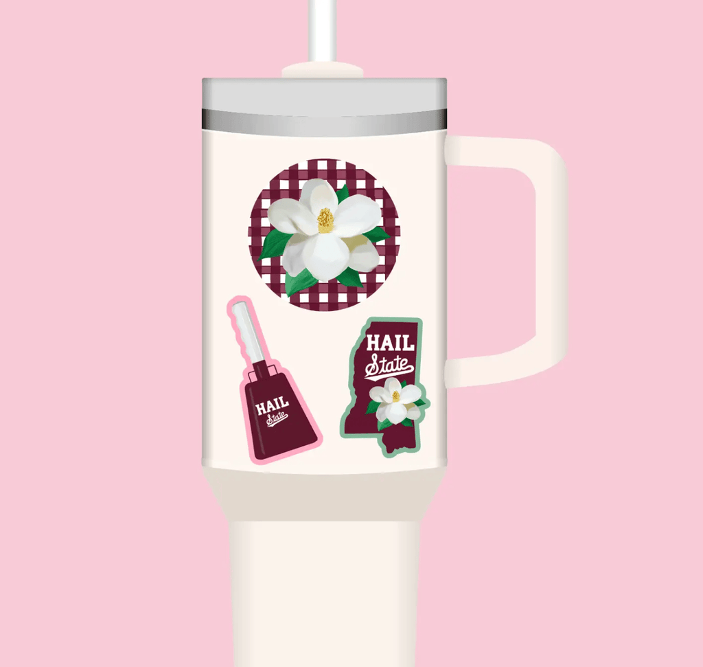 Bailey Made Art Co MSU Magnolia Vinyl Sticker Sticker