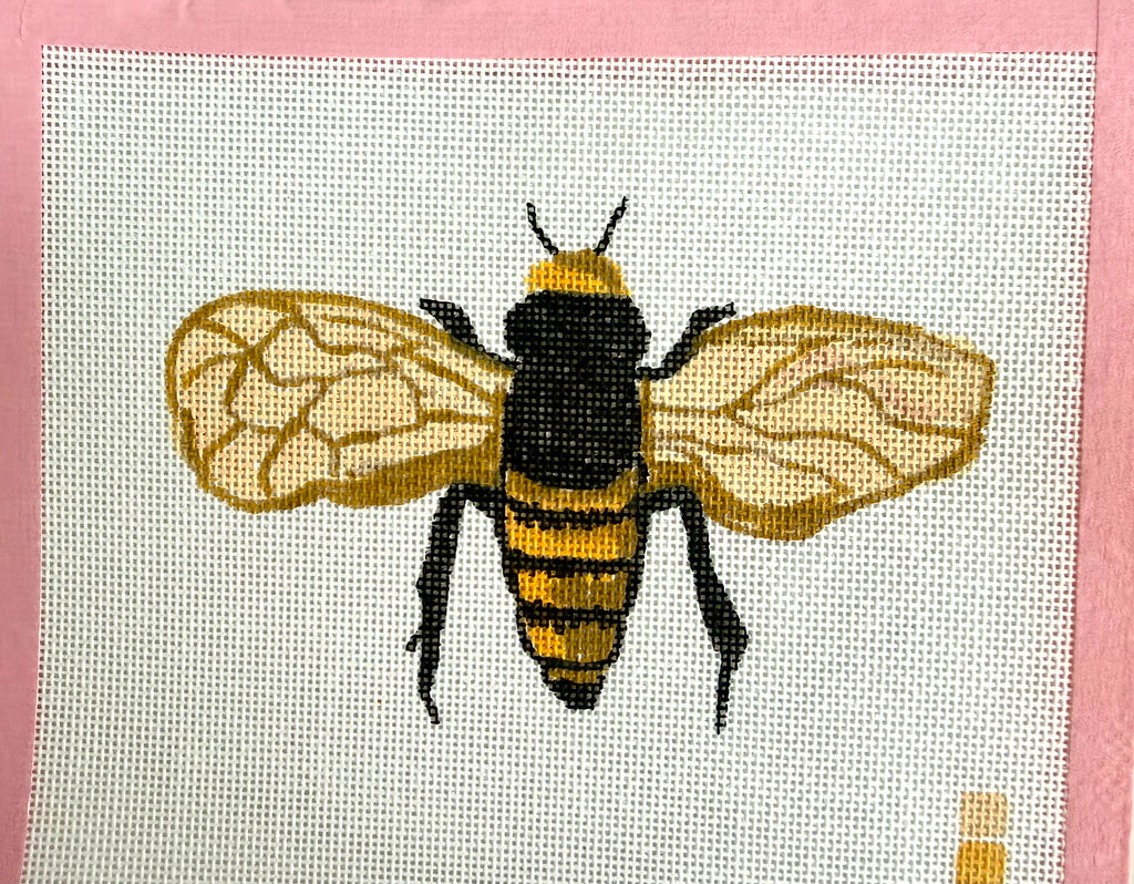 Bailey Made Art Co Needlepoint Canvas Queen Bee Art