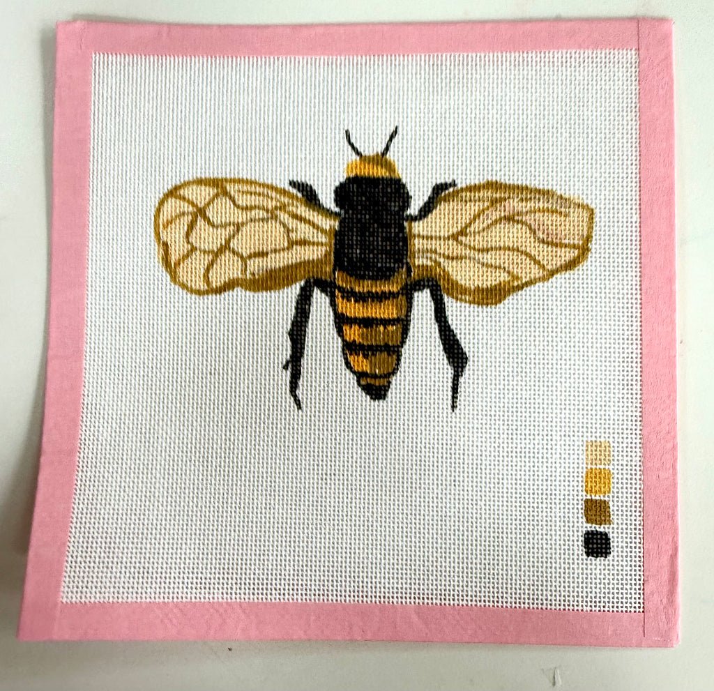 Bailey Made Art Co Needlepoint Canvas Queen Bee Art