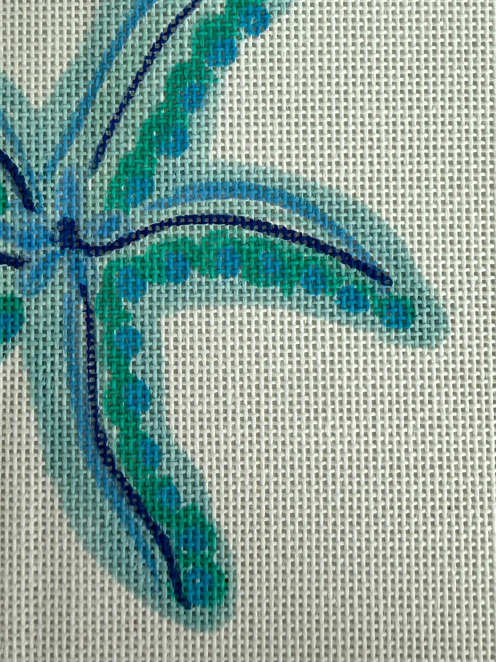 Bailey Made Art Co Needlepoint Canvas Starfish Dreams Art