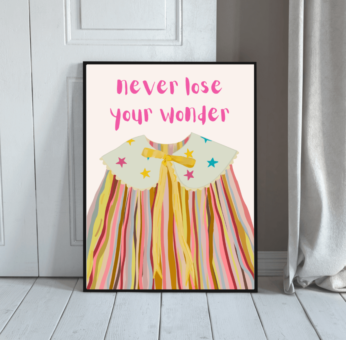 Bailey Made Art Co Never Lose Your Wonder Art Print Art