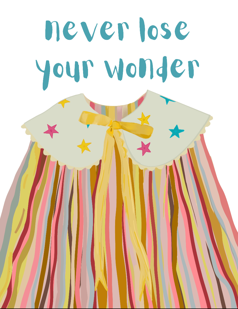 Bailey Made Art Co Never Lose Your Wonder Art Print Art