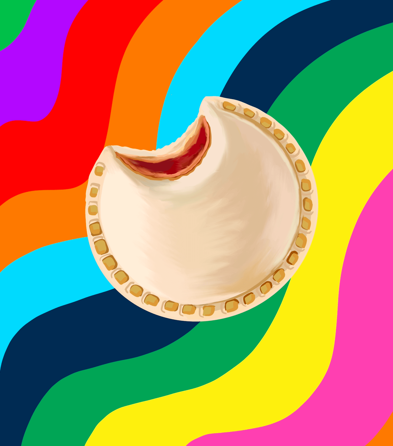 Bailey Made Art Co Nostalgia Uncrustable Art Print Art