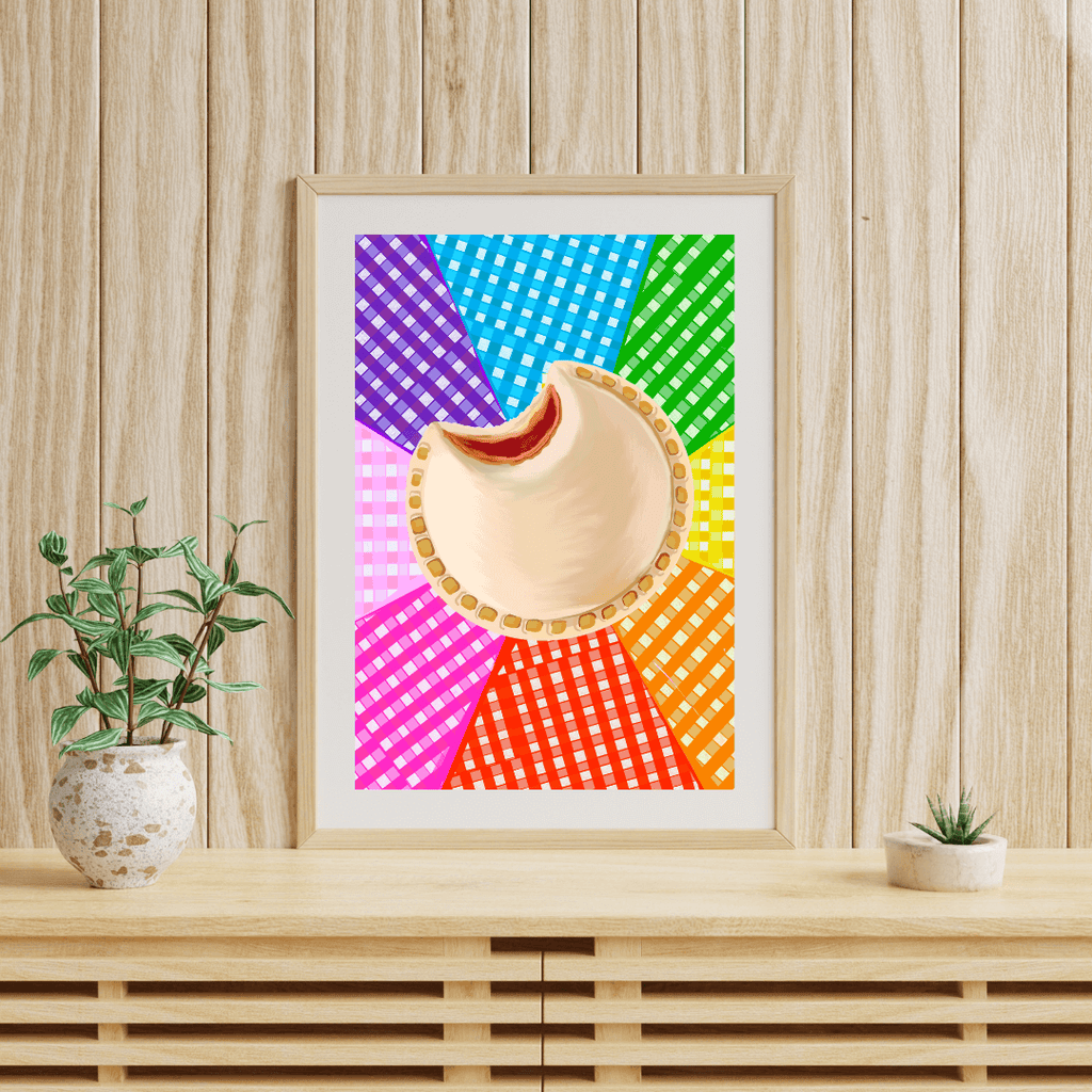 Bailey Made Art Co Nostalgia Uncrustable Art Print Art