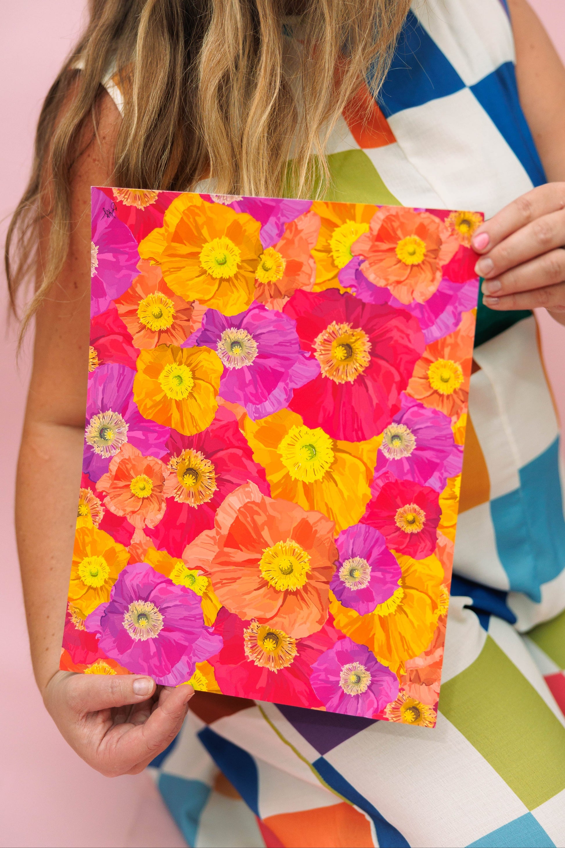 Bailey Made Art Co Poppies Art Print Art